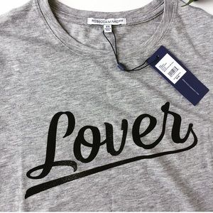 New Rebecca Minkoff Lover Graphic Tee